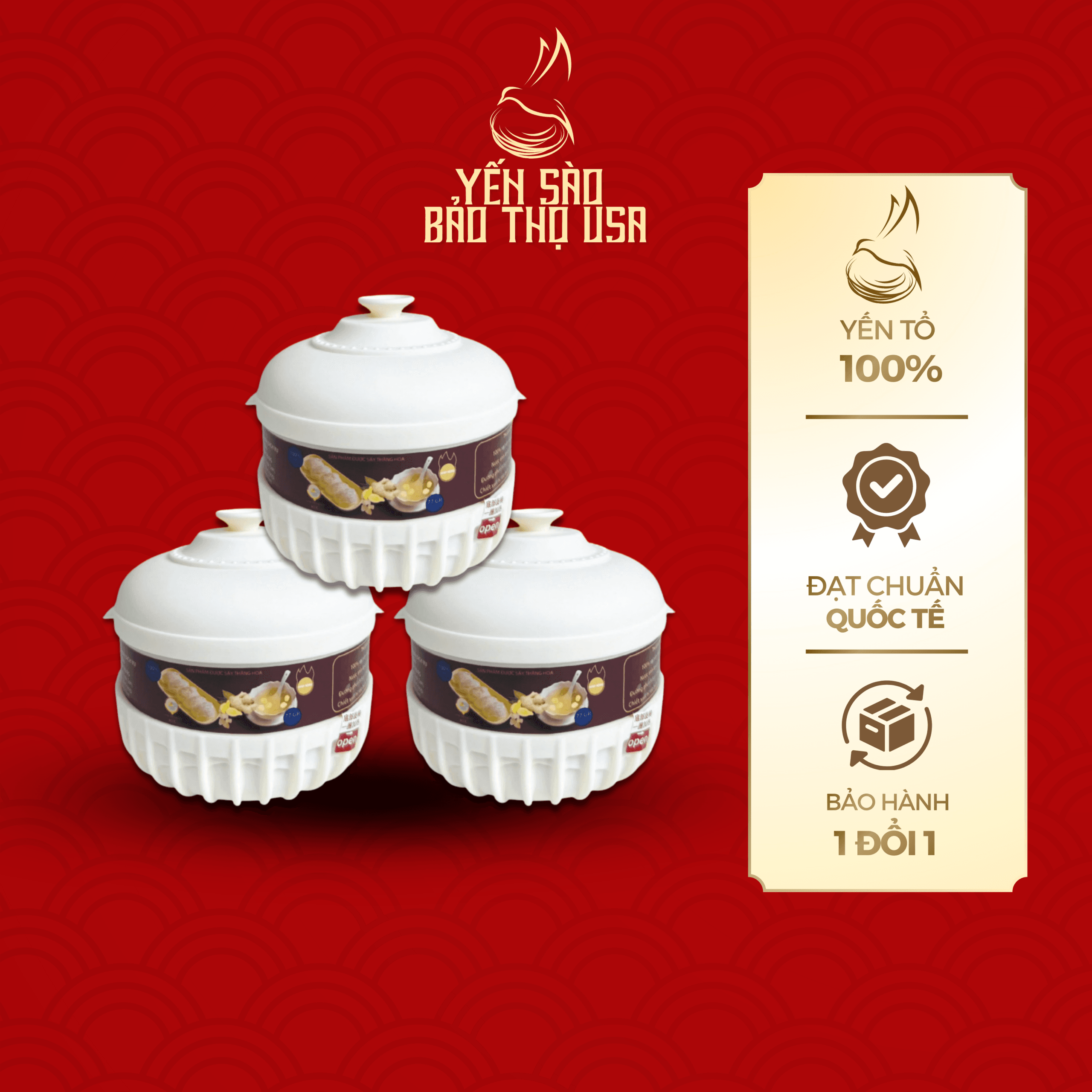 2 YẾN THỐ XOAY SONG HỶ VỊ GỪNG - Ảnh 1