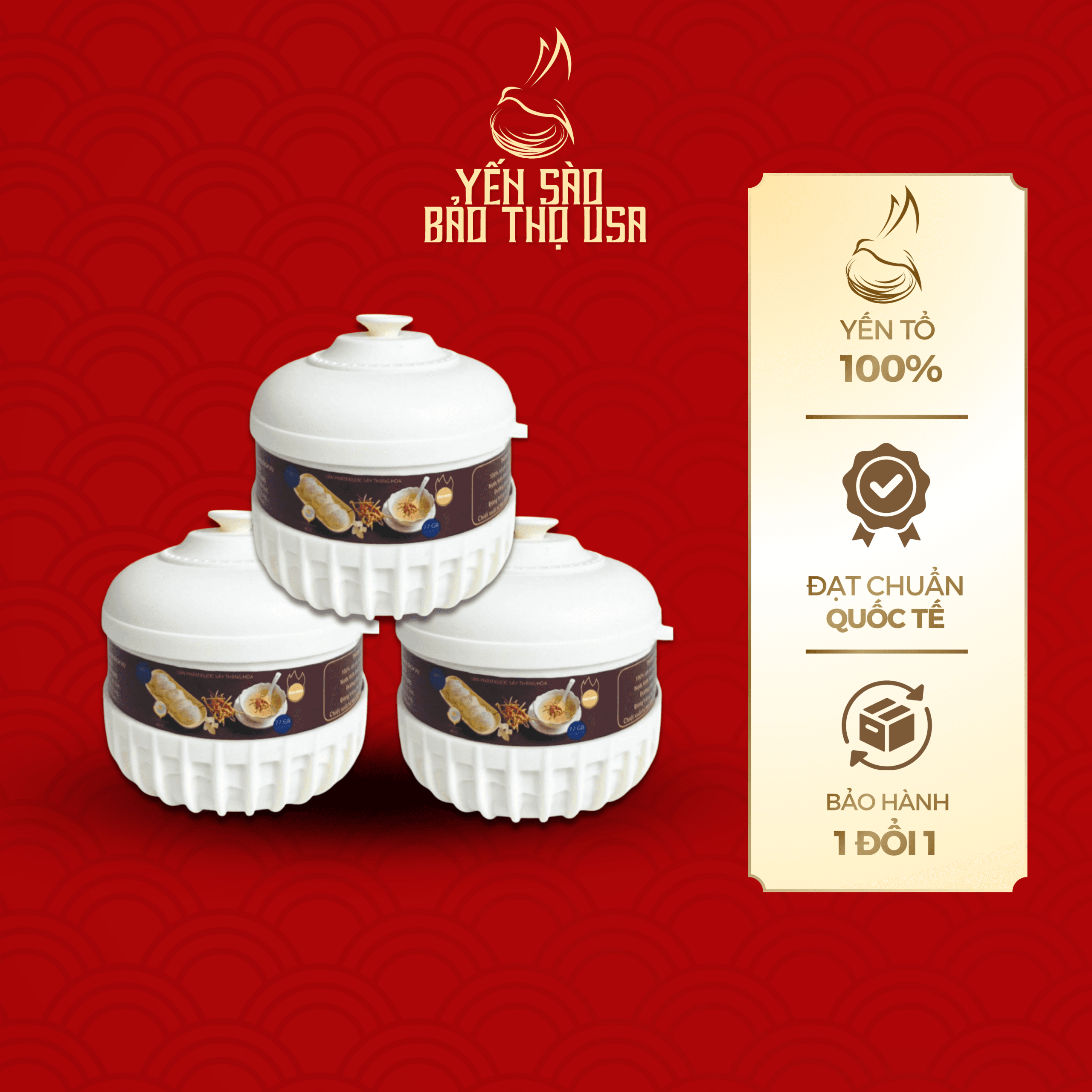 3 YẾN THỐ XOAY SONG HỶ ĐÔNG TRÙNG - Ảnh 1